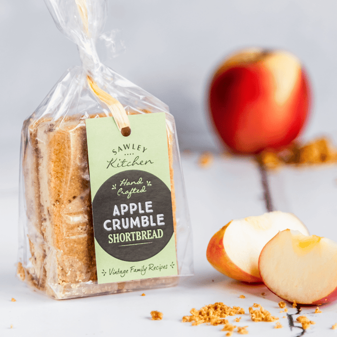 Sawley Kitchen - Apple Crumble Shortbread - Yorkshire Biscuits - Strelitzia's Florist & Irish Craft Shop