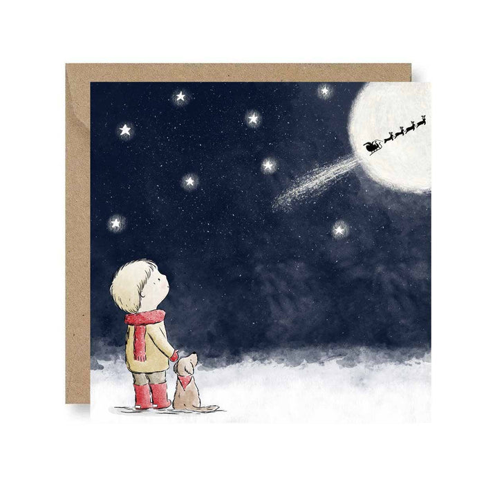 Deborah Maguire - Christmas magic - Greeting Card - Strelitzia's Florist & Irish Craft Shop