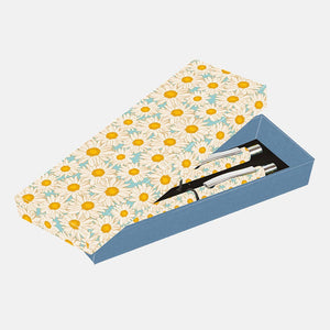 The Gifted Stationery Company - Gift Pen Set - Hazy Daisies