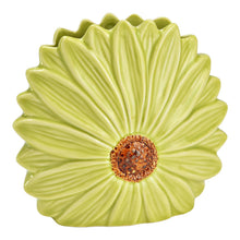 Load image into Gallery viewer, Wurm - Vase flower shape made of ceramic, green (W/H/D) 17x16x7cm - Strelitzia's Florist &amp; Irish Craft Shop