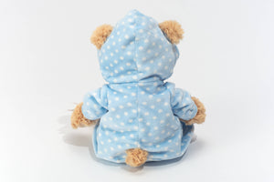 Blue pyjama Bear 30cm