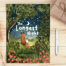 Load image into Gallery viewer, Fox Under The Moon - 'The Longest Night' Paperback Book