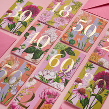 Load image into Gallery viewer, Catherine Lewis Design - Age Milestone Collection - 60 - Birthday Card - Strelitzia's Florist &amp; Irish Craft Shop