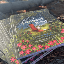 Load image into Gallery viewer, Fox Under The Moon - 'The Longest Night' Paperback Book