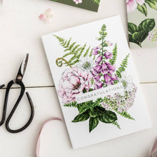 Load image into Gallery viewer, Catherine Lewis Design - Summer Garden - Congratulations - Strelitzia's Florist &amp; Irish Craft Shop
