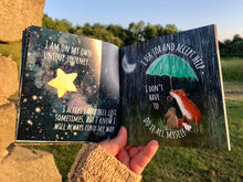 Load image into Gallery viewer, Fox Under The Moon - A Little Book of Affirmations Mini Book