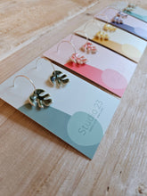Load image into Gallery viewer, Studio 23 Ceramics - Drop Leaf Earring Pair - Strelitzia&#39;s Florist &amp; Irish Craft Shop