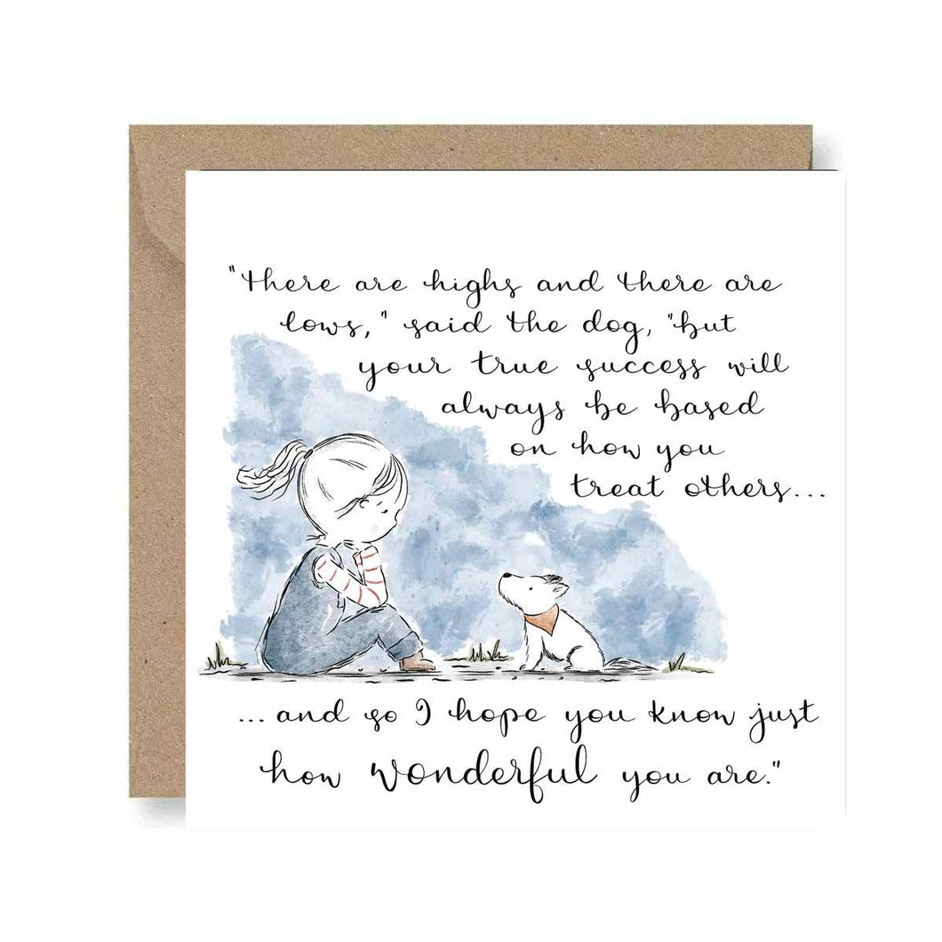 Deborah Maguire - True Success - Greeting Card - Strelitzia's Florist & Irish Craft Shop