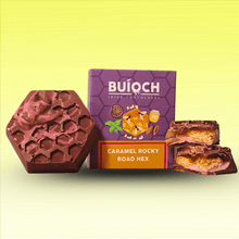 Load image into Gallery viewer, Buíoch Irish Chocolates - Caramel Rocky Road Hex - Strelitzia's Florist &amp; Irish Craft Shop