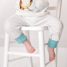 Load image into Gallery viewer, catherine rayner - Storytime Baby Joggers - Ocean Blue Trim - Strelitzia&#39;s Florist &amp; Irish Craft Shop