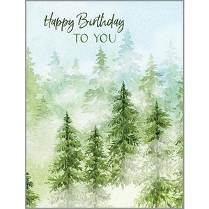 Birthday Greeting Card - Forest - Strelitzia's Florist & Irish Craft Shop