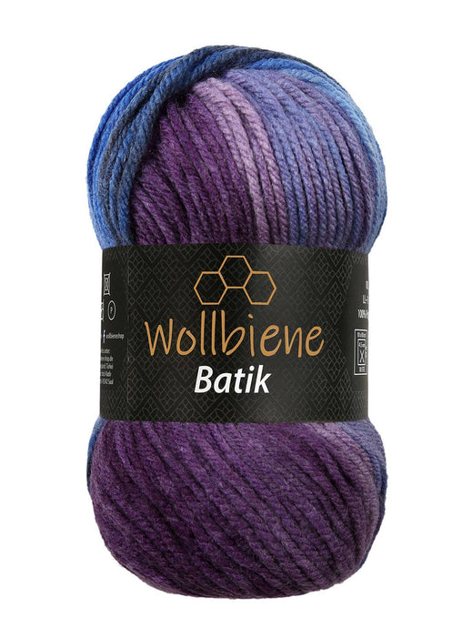 Wollbiene - Wollbiene Batik Farbverlaufswolle Strickwolle - Strelitzia's Florist & Irish Craft Shop