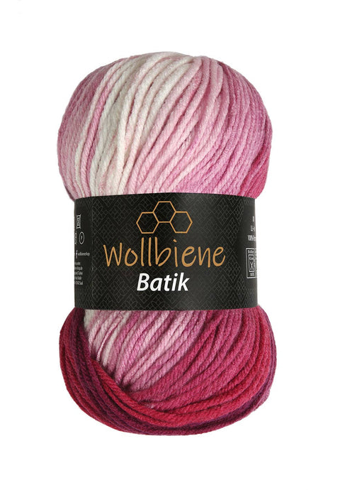 Wollbiene - Wollbiene Batik Farbverlaufswolle Strickwolle - Strelitzia's Florist & Irish Craft Shop