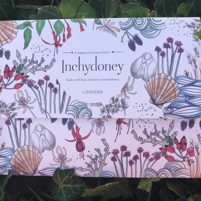 Inchydoney Scented Drawer Liner - Strelitzia's Floristry & Irish Craft Shop