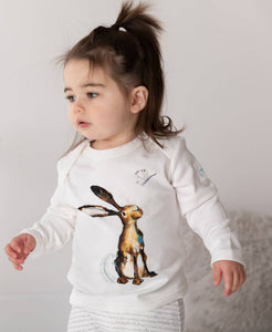 catherine rayner - Molly Hare Print Long Sleeve T-Shirt - Strelitzia's Florist & Irish Craft Shop