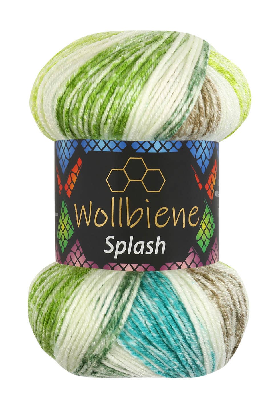 Woolbee splash antipilling wool gradient 100g multicol: 7030 - Strelitzia's Florist & Irish Craft Shop