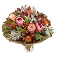 Load image into Gallery viewer, Exotic Dawn - Protea Flower Bouquet - Strelitzia&#39;s Floristry &amp; Irish Craft Shop