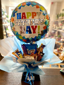 Father’s Day Chocolate & Tot Bouquet - Strelitzia's Floristry & Irish Craft Shop