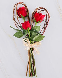Be my Valentine - Red Rose Bouquet (3 Options) - Strelitzia's Floristry & Irish Craft Shop