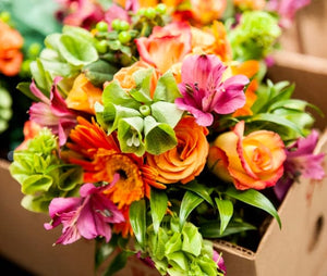 Seasonal Fresh Flower Bouquets - Strelitzia's Floristry & Irish Craft Shop
