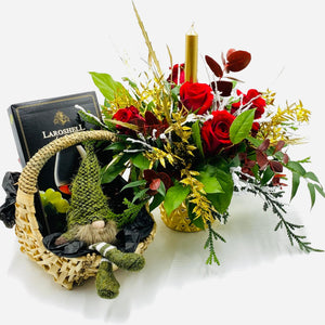 Christmas “ Festive Treat” Gift Baskets - Strelitzia's Floristry & Irish Craft Shop