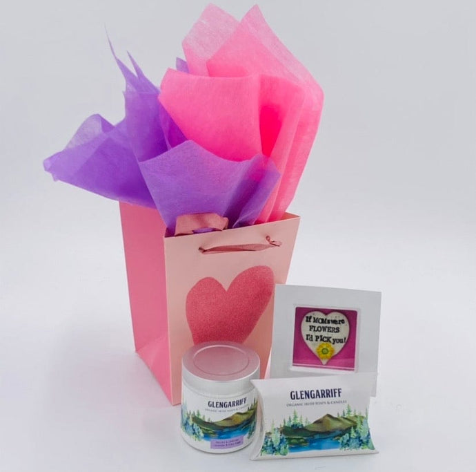 If Moms were flowers... - Gift Box (2 Colours) - Strelitzia's Floristry & Irish Craft Shop