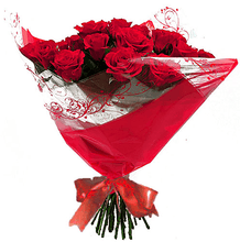 Load image into Gallery viewer, A Valentine’s Day Red Rose Bouquets [3 Options] - Strelitzia&#39;s Floristry &amp; Irish Craft Shop