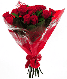 A Valentine’s Day Red Rose Bouquets [3 Options] - Strelitzia's Floristry & Irish Craft Shop