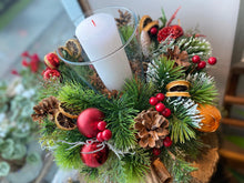 Load image into Gallery viewer, Artificial Christmas Table Centrepiece Displays - Strelitzia&#39;s Floristry &amp; Irish Craft Shop