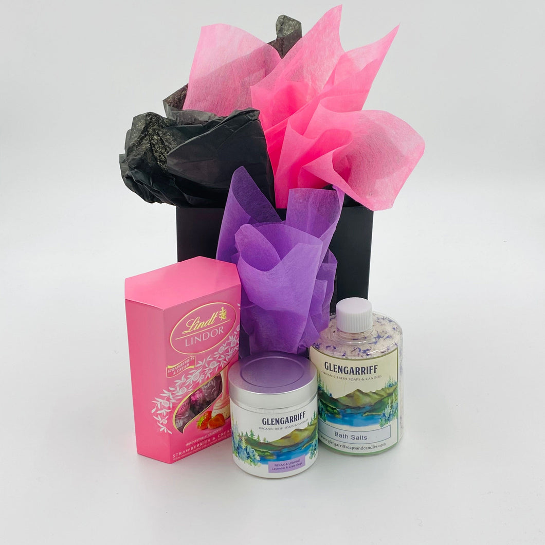 Sensual Delights (Glengariff) - Gift Box - Strelitzia's Floristry & Irish Craft Shop