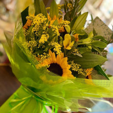 Load image into Gallery viewer, A Yellow Whisper Fresh Flower Bouquet - Strelitzia&#39;s Floristry &amp; Irish Craft Shop