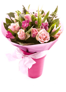 Sweetheart Fresh Flower Bouquet - Strelitzia's Floristry & Irish Craft Shop
