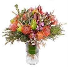 Load image into Gallery viewer, Tropical Sunset - Protea Flower Bouquet - Strelitzia&#39;s Floristry &amp; Irish Craft Shop