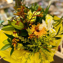 Load image into Gallery viewer, Wild Yellow Fresh Flower Bouquet - Strelitzia&#39;s Floristry &amp; Irish Craft Shop