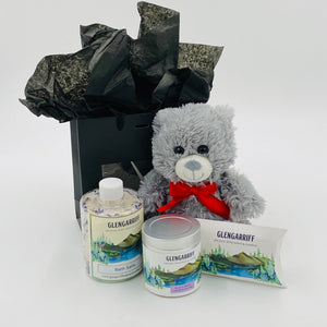 Bath Bear Extra (Glengariff) - Gift Box - Strelitzia's Floristry & Irish Craft Shop