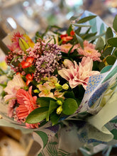 Load image into Gallery viewer, Wild Blush Fresh Flower Bouquet - Strelitzia&#39;s Floristry &amp; Irish Craft Shop