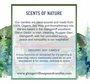 Glengarriff Organic Soy Candle - Balancing - Strelitzia's Floristry & Irish Craft Shop
