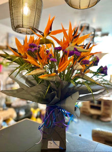 Strelitzia’s Tropical Fresh Flower Bouquet - Strelitzia's Flower & Irish Craft Shop