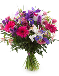 Bright Beauty Flower Bouquet - Strelitzia's Floristry & Irish Craft Shop