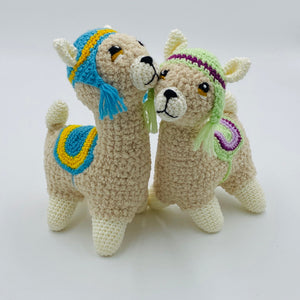 Hand-knitted Llama - Baby - Strelitzia's Floristry & Irish Craft Shop