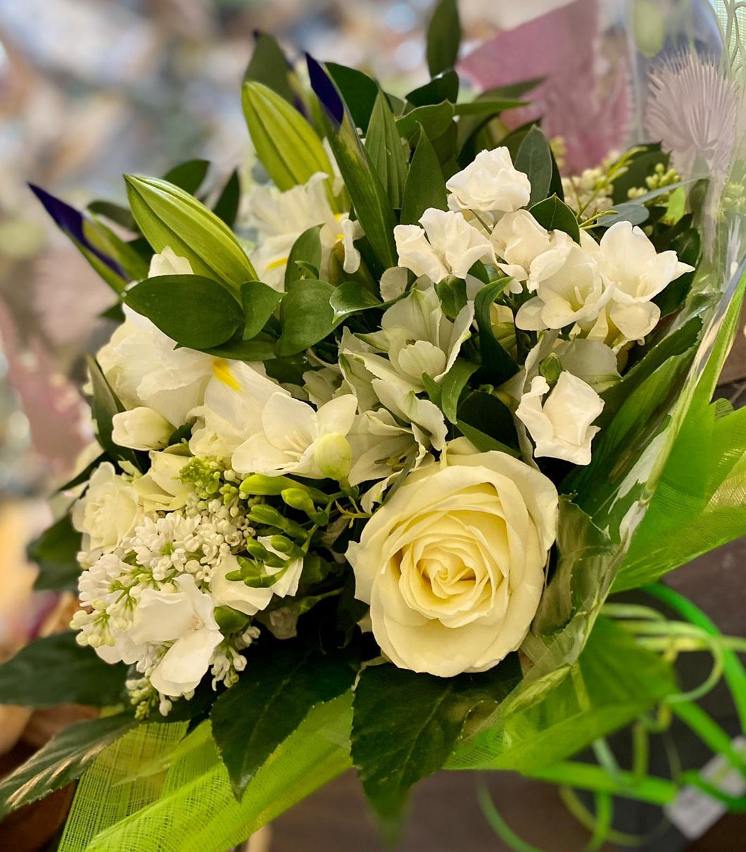 Spring Breeze - Fresh Flower Bouquet - Strelitzia's Floristry & Irish Craft Shop