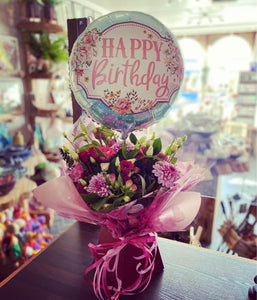 Balloon & Fresh Flower Bouquets - Strelitzia's Floristry & Irish Craft Shop