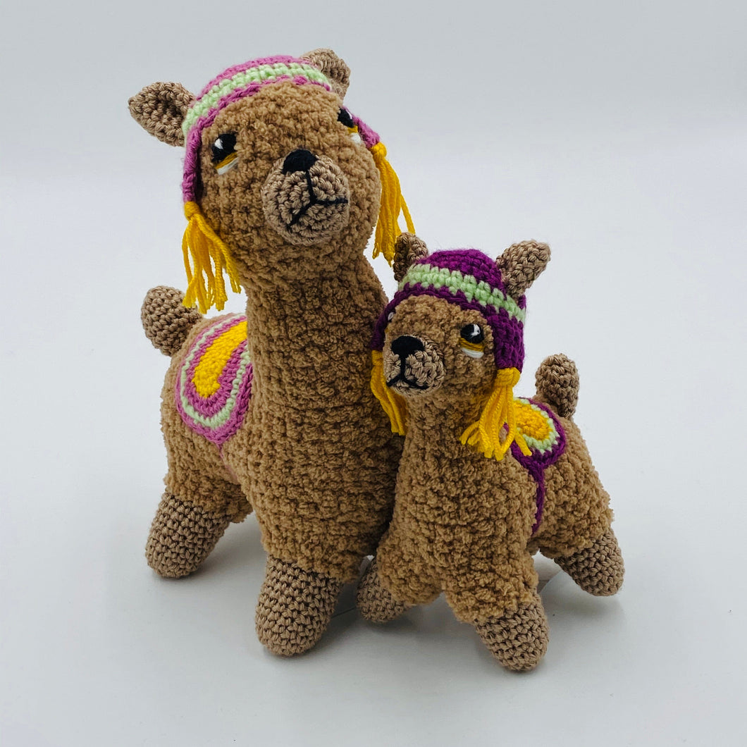 Hand-knitted Llama - Baby - Strelitzia's Floristry & Irish Craft Shop