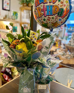 Balloon & Fresh Flower Bouquets - Strelitzia's Floristry & Irish Craft Shop